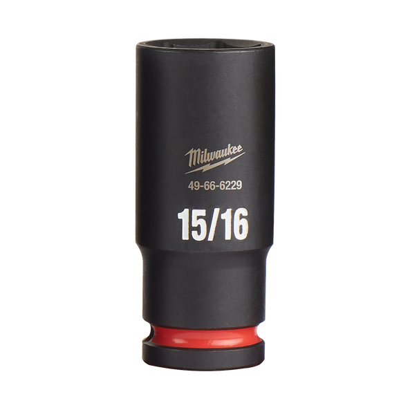 SHOCKWAVE™ 1/2" Drive 15/16" Deep 6 Point Impact Socket, , hi-res