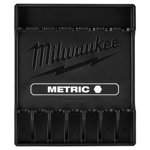 7pc 3/8&rdquo; Drive Metric Hex Long Bit Socket Set, , hi-res