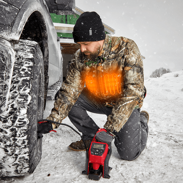 Milwaukee M12 Heated QUIETSHELL Jacket Camo M12HJCAMOX0