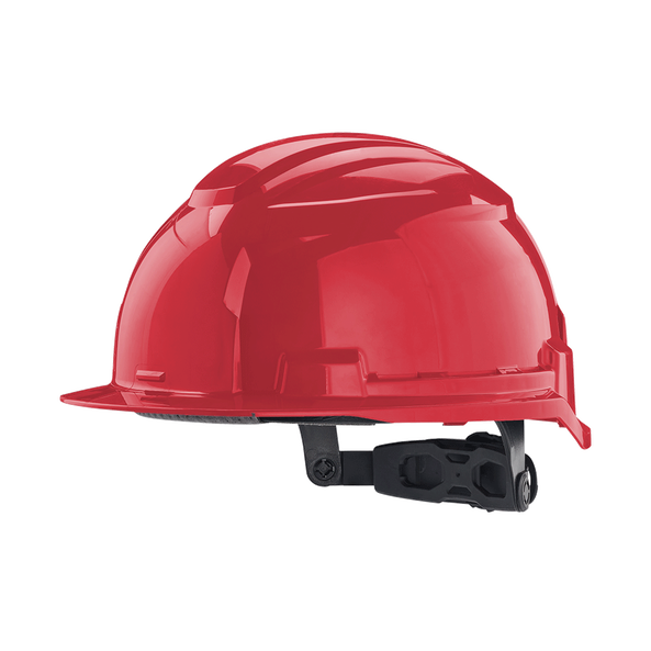 BOLT 100 Red Unvented Hard Hat, Red, hi-res