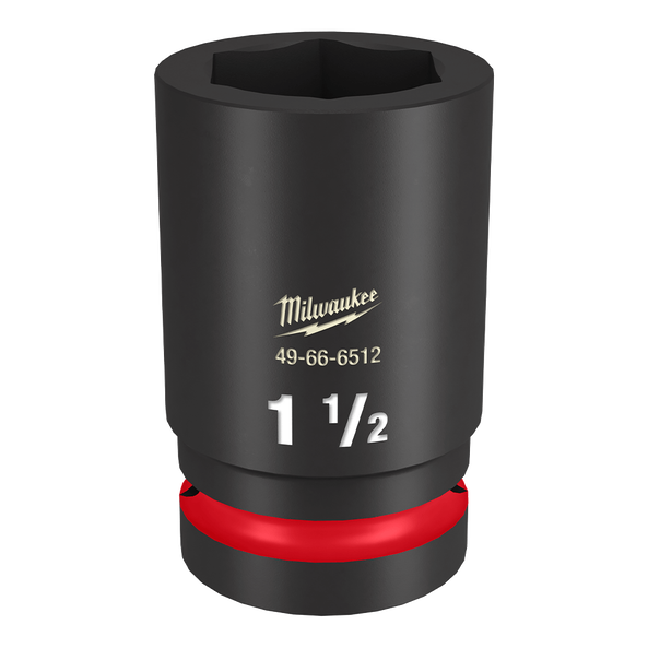 SHOCKWAVE™ 1" Drive 1-1/2" Deep 6 Point Impact Socket, , hi-res