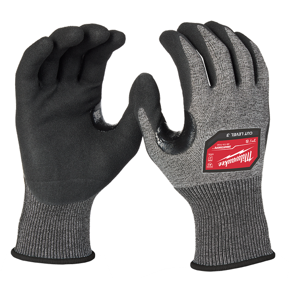 Cut Level 3(C) High Dexterity Nitrile Dipped Gloves 1 Pack, , hi-res