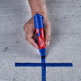 INKZALL™ Blue Extra Large Chisel Tip Marker