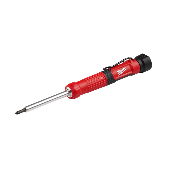 4-in-1 Pocket Precision Multi-Bit Screwdriver, , hi-res