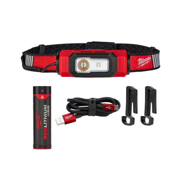 REDLITHIUM™ USB Rechargeable BEACON Hard Hat Light Kit, , hi-res