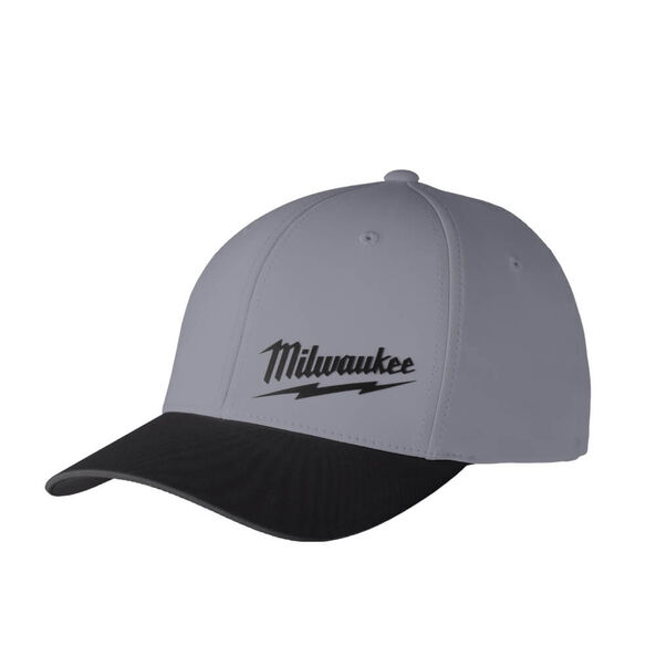 WORKSKIN Fitted Hat Dark Grey - L/XL, Dark Grey, hi-res