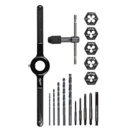 Metric Tap and Die 17PC Set - High Carbon Steel