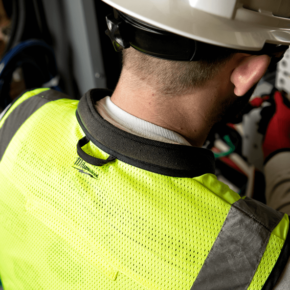 Premium High Visibility Yellow Safety Vest - S/M, Yellow, hi-res