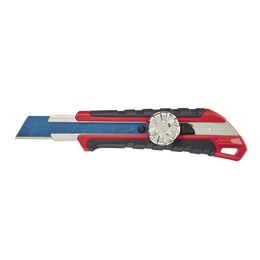 18mm Snap-Off Knife with Metal Lock and Precision Cut Blade