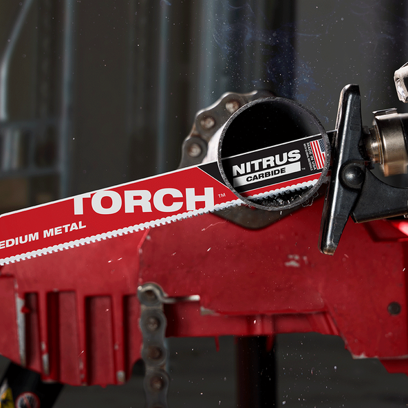 SAWZALL&trade; The TORCH&trade; with NITRUS CARBIDE&trade; Teeth 230mm 9" 10TPI Blade 1 Pack, , hi-res