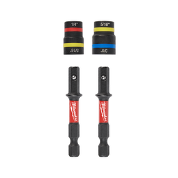 SHOCKWAVE™ QUIK-CLEAR 2-in-1 Magnetic Nut Driver 2PC Set