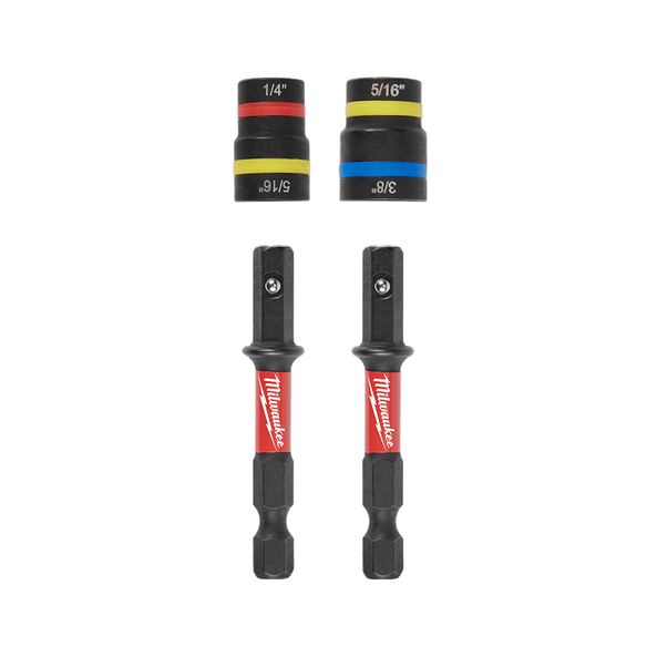 SHOCKWAVE™ QUIK-CLEAR 2-in-1 Magnetic Nut Driver 2PC Set, , hi-res