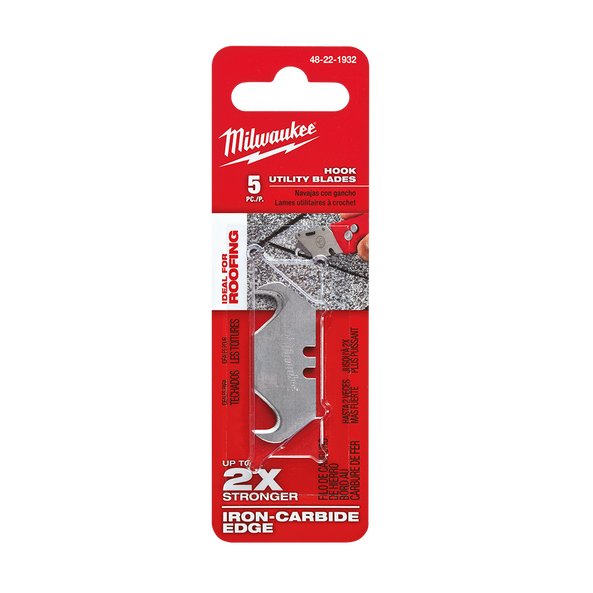 5 Pc Hook Utility Knife Blades
