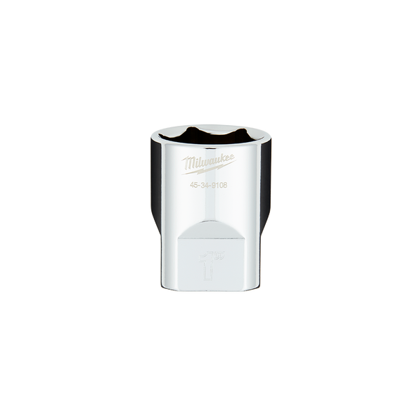1/2" Drive 1" SAE 6-Point Socket, , hi-res