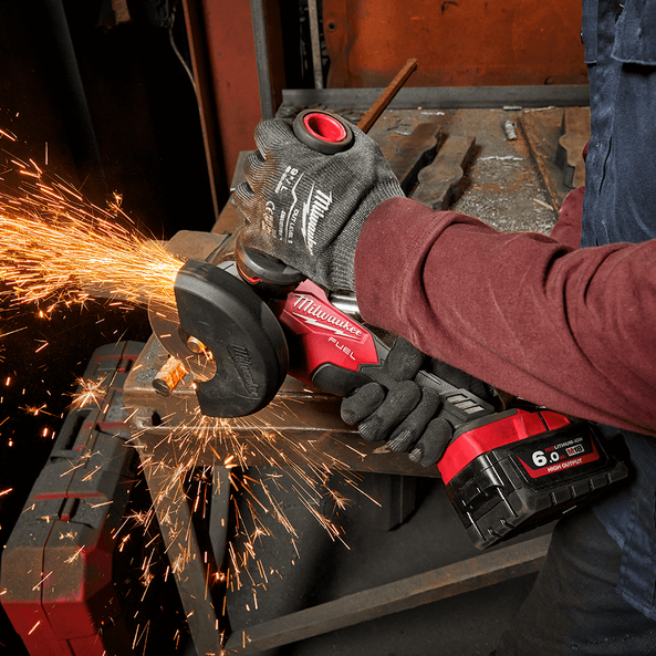 M18 FUEL™ 125mm (5") Angle Grinder with Deadman Paddle Switch (Tool Only), , hi-res