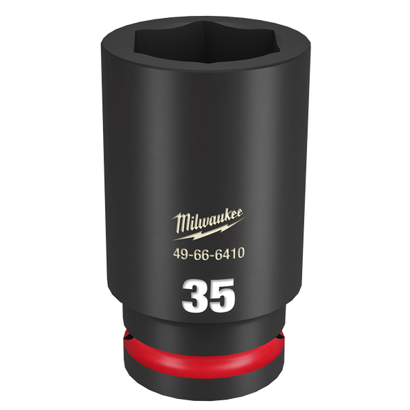 SHOCKWAVE™ 3/4" Drive 35mm Deep 6 Point Impact Socket, , hi-res