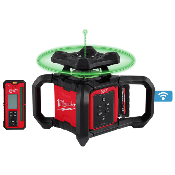 M18™ Interior Single Slope Rotary Laser 305m (1000') Green (Tool Only), , hi-res