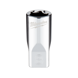 1/4" Drive 8mm Metric 6-Point Socket