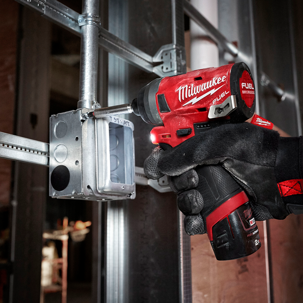 Milwaukee M12 FUEL 1 4 Hex Impact Driver Tool Only M12FID 0 Milwaukee Tool NZ