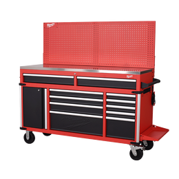 61" Mobile Work Station - Steel Top