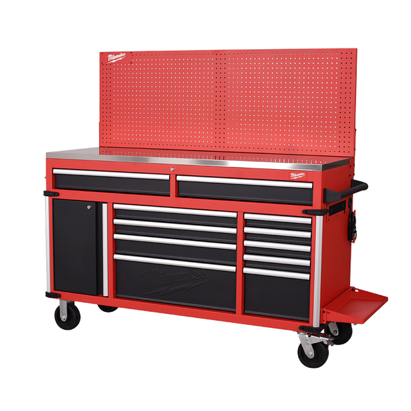 61" Mobile Work Station - Steel Top, , hi-res