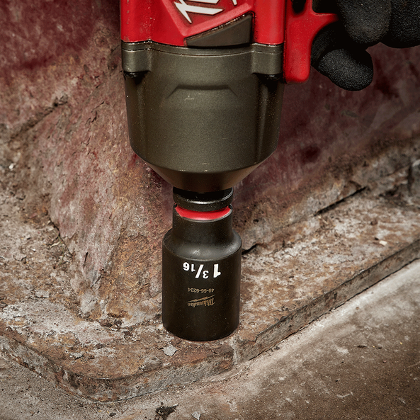 SHOCKWAVE™ 1/2" Drive 1-1/4" Deep 6 Point Impact Socket, , hi-res