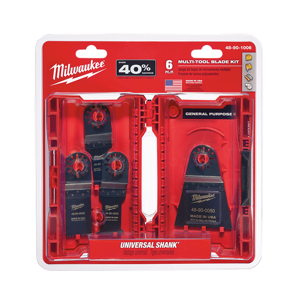 6PC Multi-Tool Blade Kit