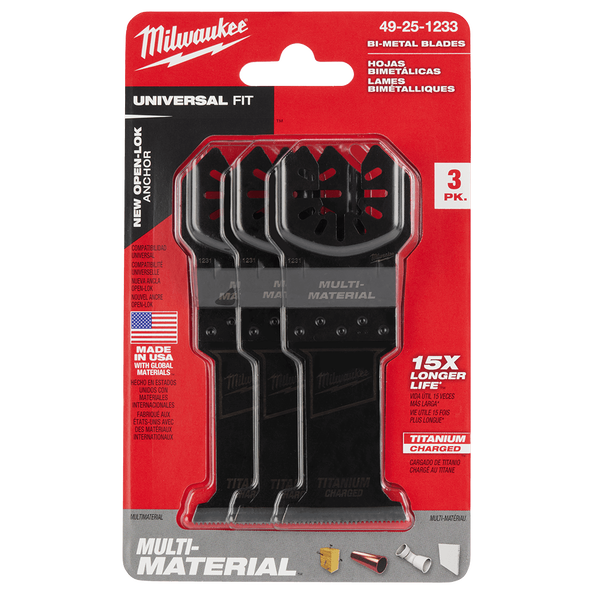 35mm (1 3/8") OPEN-LOK™ Titanium Enhanced Bi-Metal Multi-Material Blade 3Pk, , hi-res