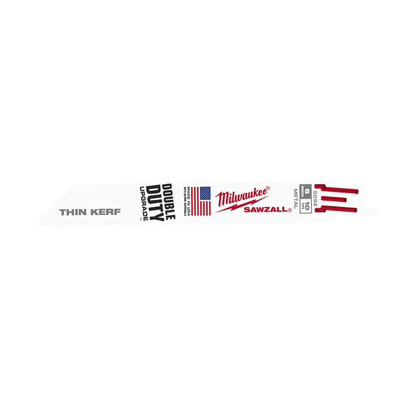 150mm 10 TPI Thin Kerf SAWZALL™ Blades (5 Pk)
