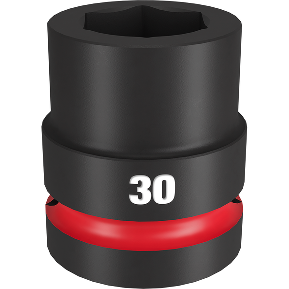SHOCKWAVE™ 1" Drive 30mm Standard 6 Point Impact Socket, , hi-res