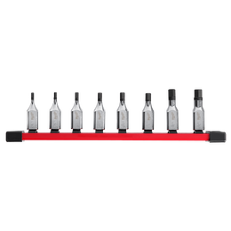 8pc 3/8" Drive SAE Hex Bit Socket Set