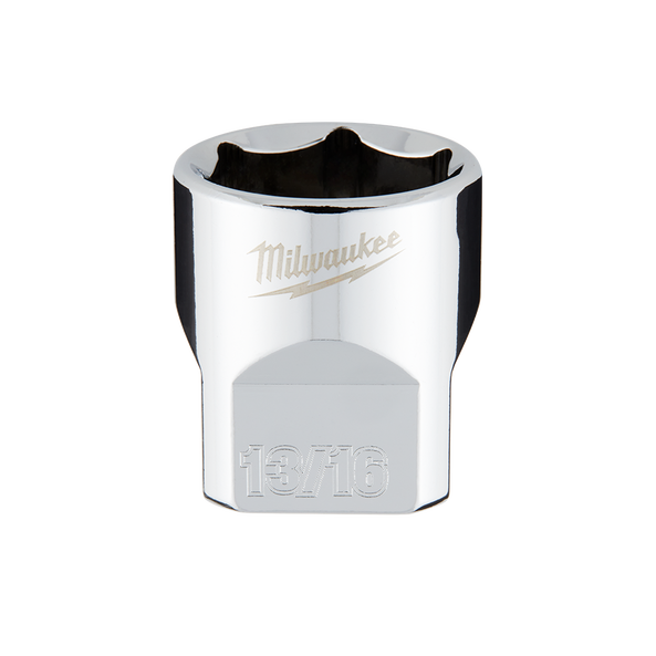 3/8" Drive 13/16" SAE 6-Point Socket, , hi-res