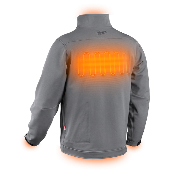 M12™ Heated TOUGHSHELL™ Jacket Grey - S, Grey, hi-res