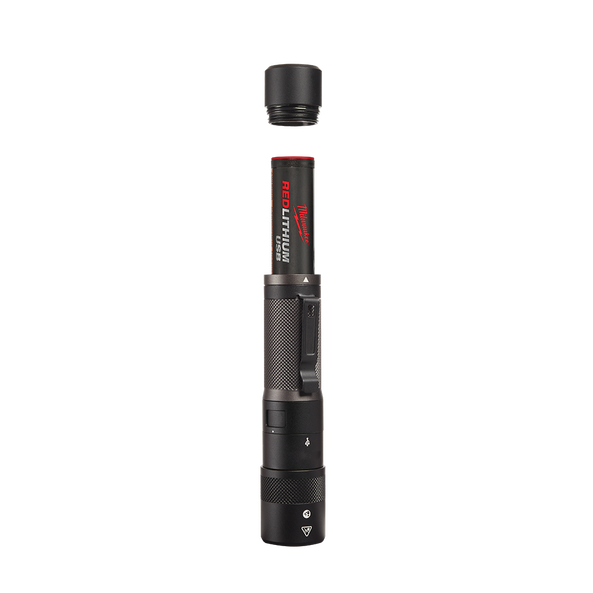 USB Rechargeable 1100L Twist Focus Flashlight Kit, , hi-res