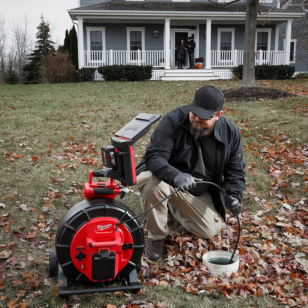 Milwaukee M18™ 60m (200') Mid-Stiff Pipeline Inspection Reel (Tool