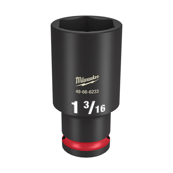 SHOCKWAVE™ 1/2" Drive 1-3/16" Deep 6 Point Impact Socket, , hi-res