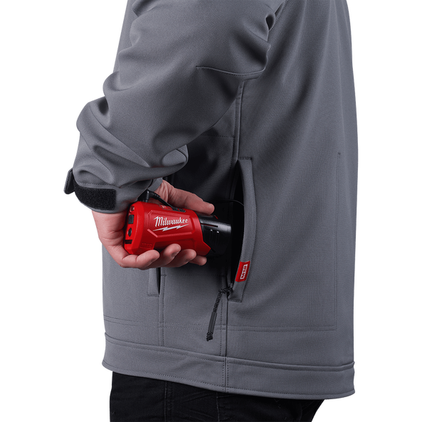 M12™ Heated TOUGHSHELL™ Jacket Grey - S, Grey, hi-res