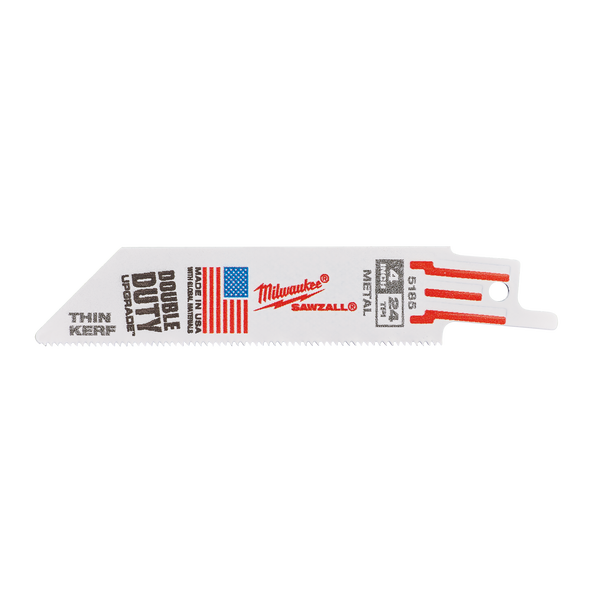 100mm 24 TPI Thin Kerf SAWZALL™ Blades (5 Pk)