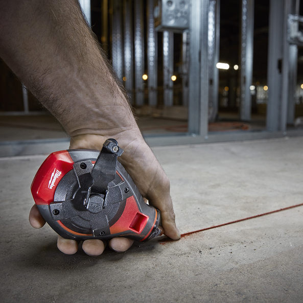 30m Bold Line Chalk Reel Kit w/ Red Chalk