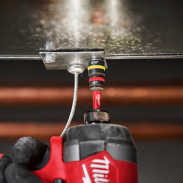 SHOCKWAVE™ QUIK-CLEAR 2-in-1 Magnetic Nut Driver 1/4" and 5/16", , hi-res