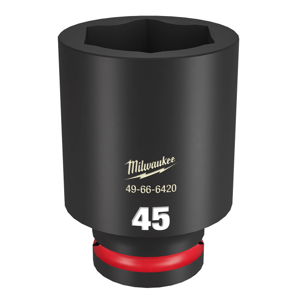 SHOCKWAVE™ 3/4" Drive 45mm Deep 6 Point Impact Socket, , hi-res