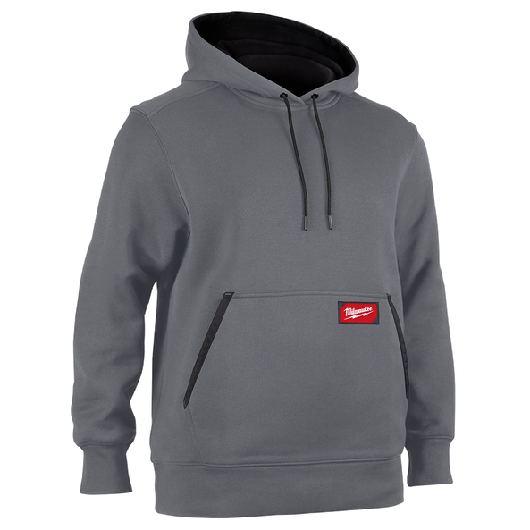 FREEFLEX Midweight Pullover Hoodie Grey - S, Grey, hi-res