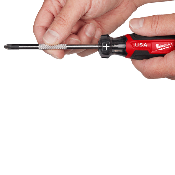 USA Made Cushion Grip Phillips #2 x 101mm Screwdriver, , hi-res