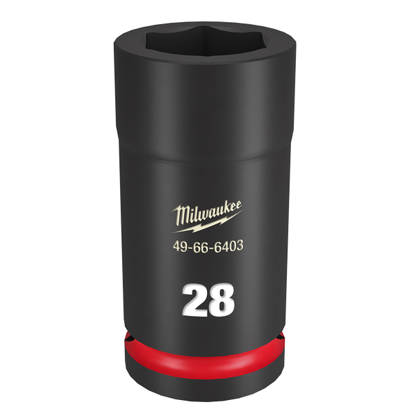 SHOCKWAVE™ 3/4" Drive 28mm Deep 6 Point Impact Socket, , hi-res