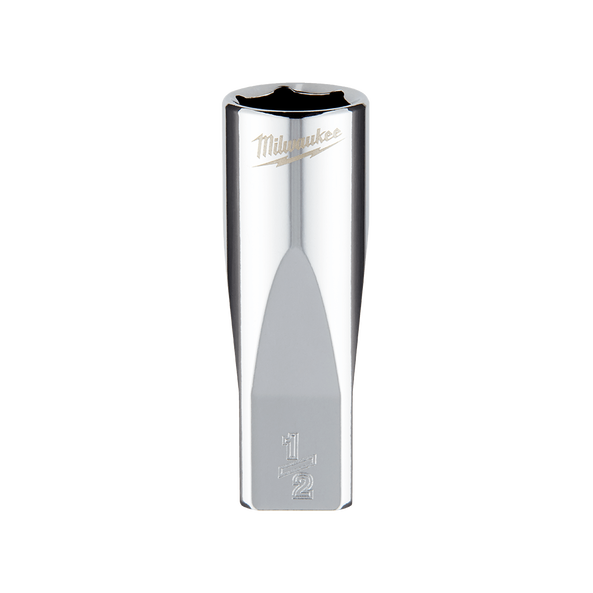 1/4" Drive 1/2" SAE 6-Point Deep Socket, , hi-res