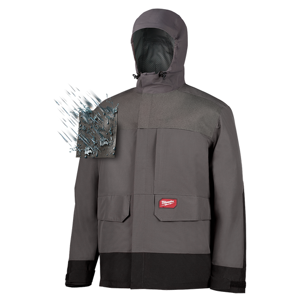 Milwaukee HYDROBREAK Rain Shell Jacket HYDROJKTX 0 Milwaukee