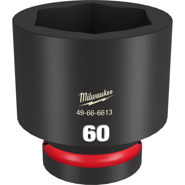 SHOCKWAVE™ 1" Drive 60mm Standard 6 Point Impact Socket, , hi-res