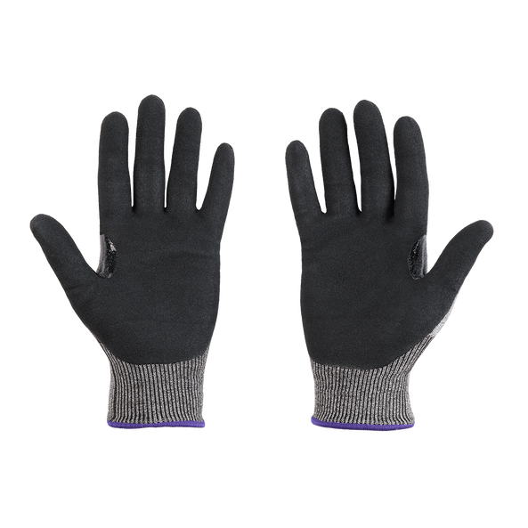 Cut F(7) High Dexterity Nitrile Dipped Gloves, , hi-res