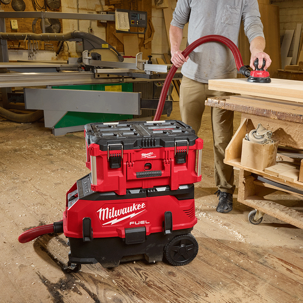 M18 FUEL™ PACKOUT™ Dual Battery AC/DC 34L M-Class Dust Extractor w/ VACLINK™ and ONE-KEY™ (Tool Only), , hi-res
