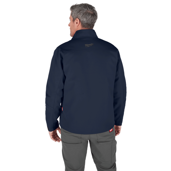 M12&trade; TOUGHSHELL&trade; Heated Jacket Blue - S, Blue, hi-res